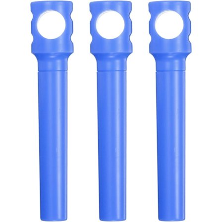 3 stk. 4,1" Reise Korketrekker Lomme Korketrekker Bærbar Vinåpner Plast Mini Vin Korkåpner for Camping Reise, Blå