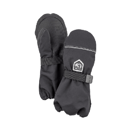Hestra Vantar Kids ́ Wool Terry Mitt & handskar Unisex Svart 5 (5-6y)