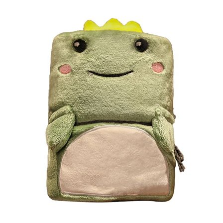 Sød Dinosaur Flannel Tæppe Blød Hudvenlig Bærbar Lurtæppe til Sofa Seng Kontor Kollegium 80x100cm 31.5x39.4in