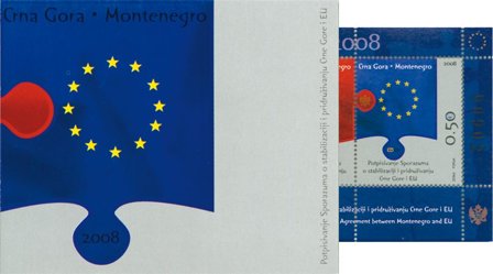Montenegro & EU - Postfrisk frimærkehæfte