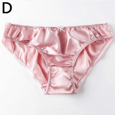 Sexede kvinder Damer Satin Silkeagtige Trusser Undertøj Knickers Stor Størrelse-WELLNGS