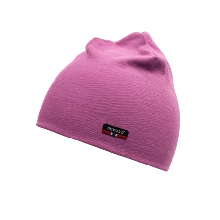 Devold Hiking Beanie Men beanies Pink 58