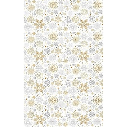 Matto - Joulun Taika - Kulta - Liukumaton - Konepestävä - 50x80 cm