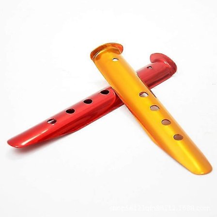 Telttakiilat Metalliset Raskaat Hiekka- ja Lumikiilat Alumiiniset Maakiilat Telttanaulat Maakiinnike Retkeilyyn Piknikille Rannalle (2kpl, Kulta+