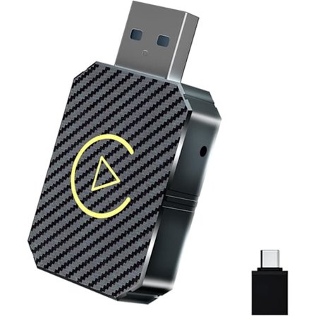 Wireless CarPlay Adapter 2025, for CarPlay and Android Auto, Plug-and-Play
