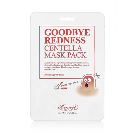 Benton Mask Goodbye Redness Centella 23g - Maschera Lenitiva viso