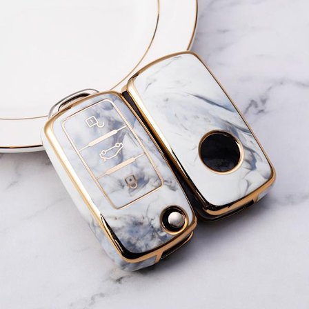 Bilskals kompatibel med VW Skoda SEAT 3-knaps bilnøgle