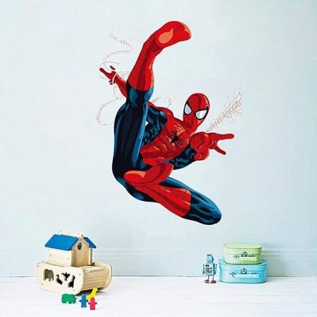 Spiderman-sein tarrat 3D-efektitarrat Huoneen sisustus Koristelu