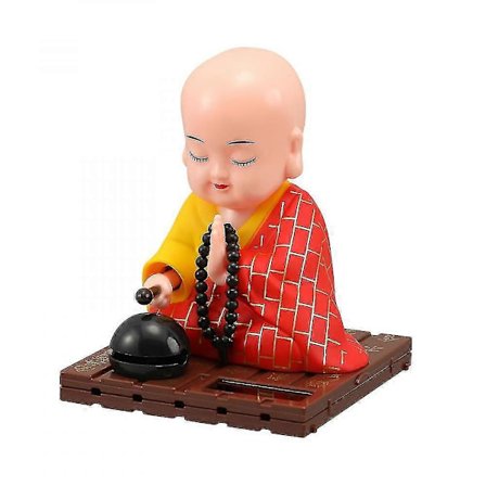 Bil Bobblehead Dashbord Buddha Board Voksne Bobbleheads Bil Dashbord Liten Buddha Statue PVS