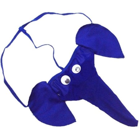 Uusin malli 2025 Miesten elefantti-alusvaatteet Pussi-briefsit Pitkä U-pullistus Pussi Matala vyötärö Alusvaatteet Briefsit G-String Hot Funny 