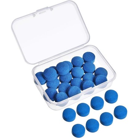 Cue Tips Biljard Pool Kø Hode Tips Blå Biljardkøer