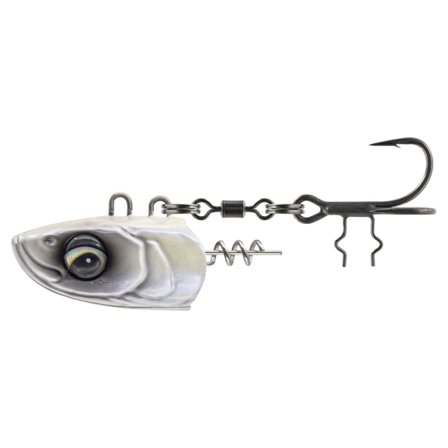 Savage Gear Monster Vertical Heads - 150g 2/0 Pearl White