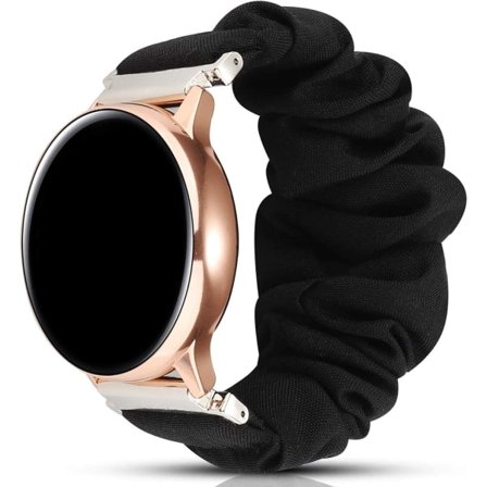 Passer for Garmin Venu Sq Bands kvinner, 20 mm feminin elastisk Scrunchy