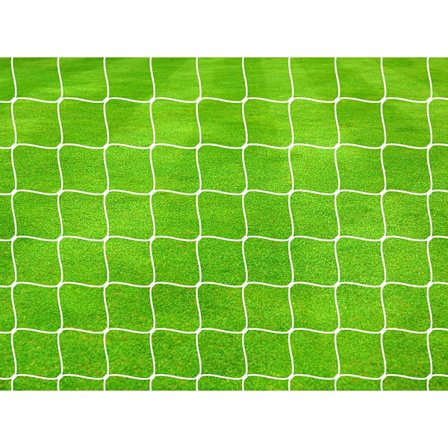 Precision Pro Flätat Fotbollsmål (2-pack) 2,4 m x 7,3 m Vit
