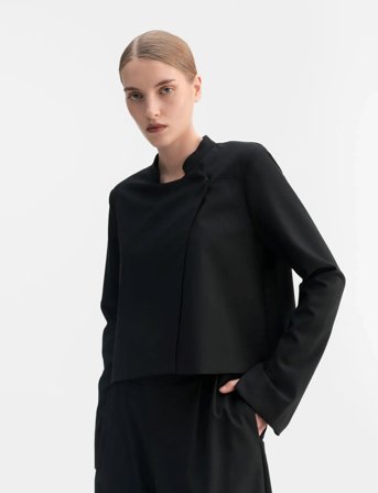 Ahlvar Gallery Chani Wool Blazer - Black - XL