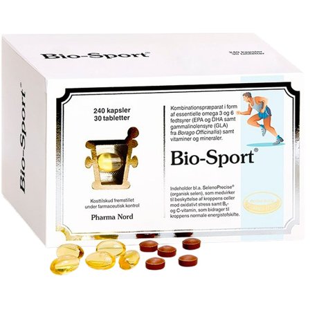 Pharma Nord Bio-Sport 240 kaps. 30 tabl., Helse & Madvarer, Vitaminer, Multivitaminer