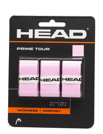 Prime Tour 3 Pcs Pack Accessories Sports Equipment Rackets & Equipment Balls & Accessories Rosa Head