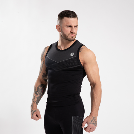Gorilla Wear Norton Seamless Tank Top, Black