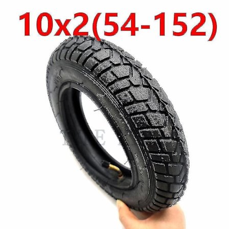 10x2(54-152) Inner Outer Tyre 10*2 Tube Tire For Scooter Pram Stroller Kids Bike Roadster Trike Tricycle Parts-ya[HK]