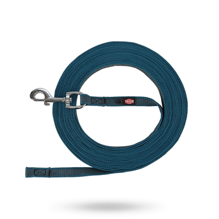 Trixie - Tracking Lead Rubberized 15M/17MM - PETROL