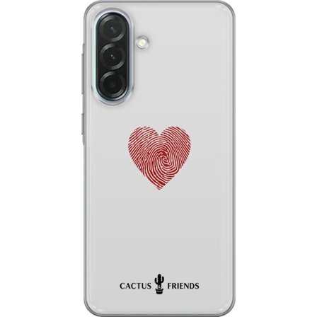 Kompatibelt Mobildeksel til Samsung Samsung Galaxy A36 Cactus and Friends - Fingerprint Love