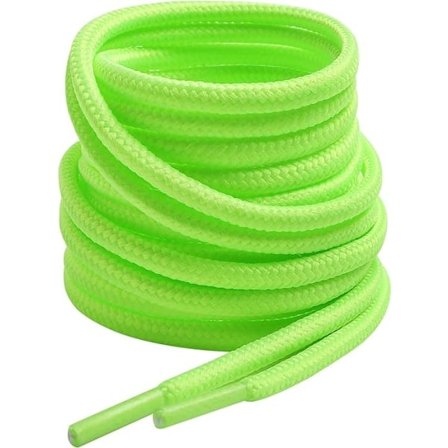 Runde snørebånd, 4 mm diameter, udendørs arbejds- og vandrestøvlesnørebånd, premium runde snørebånd til træningssko