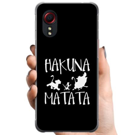 Samsung Galaxy Xcover 5 TPU Matkapuhelimen kuori Hakuna Matata