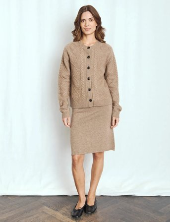 Bruun & Stengade Bs Marita Regular Fit Knitwear - Brown - XXL