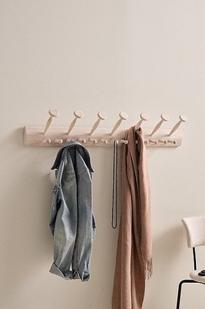 Jotex - Naulakko 100 Cm Beige Beige COULTER Osta Eteiskalusteet Jotex