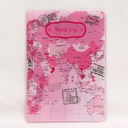 Pasbeskyttelsestaske, Rose og ID-kort rejsetaskebeskyttelse