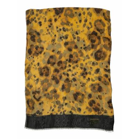 Valentino Vintage, Pre-owned Scarf Geel, Dames, Maat:ONE Size