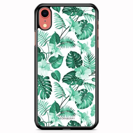 Bjornberry Skal iPhone XR - Blommor Turkos