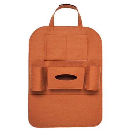 Bil Baksätesorganisatör Stilren Multifunktionell Utrymmesbesparande Bil Baksätesorganisatör Väska