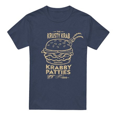 SvampBob Fyrkant Unisex Vuxen The Krusty Krab Shock Mono T-shirt