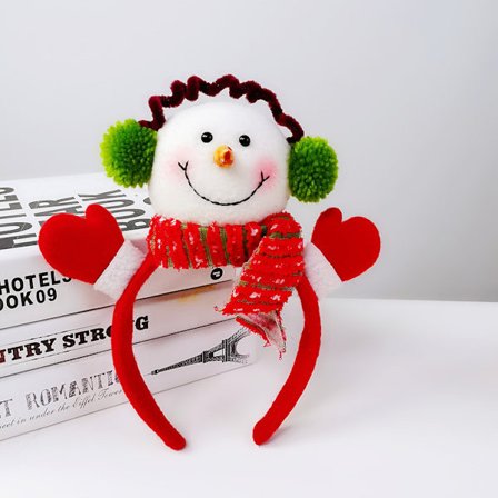 Jul Dekorativa Hattar Hår Prydnader Present Jul Hårband