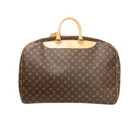 Louis Vuitton Vintage Pre-ownedCanvastravel-Tass , Bruin , Dames , Maat: ONE Size Vintage Tassen