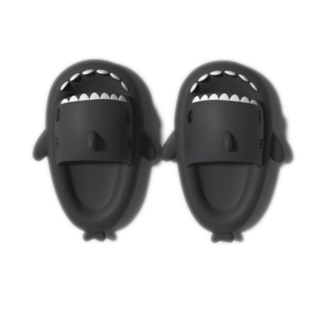 Baby söt tecknad haj dusch toddler tofflor