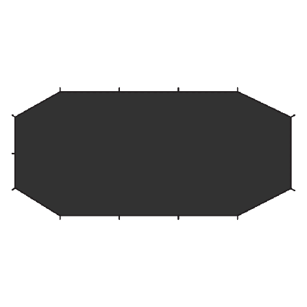 Fjällräven Endurance 4 footprint tent accessories Black OneSize