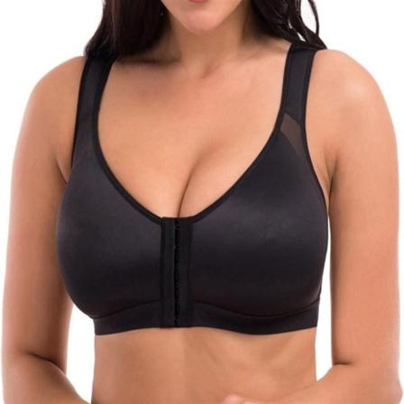 Multifunksjonell BH Full Dekning BH SORT XL Black XL