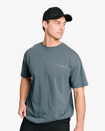 Oversize t-shirt - XXL - Black/Black - MM Sports Oversize Hardcore T-shirt - Träningskläder herr