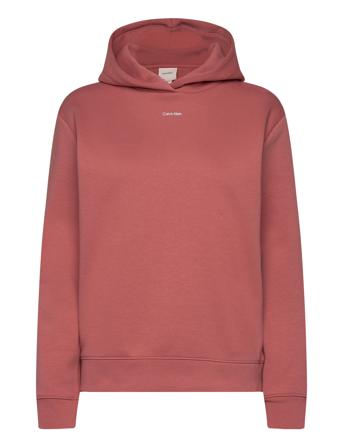 Nano Logo Reg Fleece Hoodie Calvin Klein Red