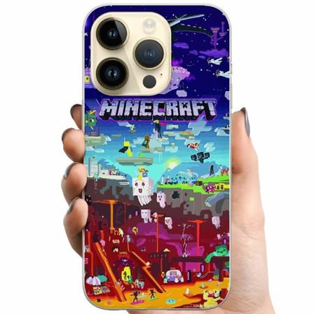 Apple Iphone 14 Pro Tpu Mobilskal Minecraft