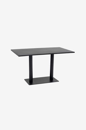 Hillerstorp - Pöytä Näsby 70 x 120 cm - Musta - Ruokapöydät - - Homeroom