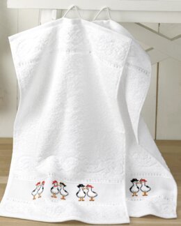 Stickpackung Handtücher Möwen 2-er Pack