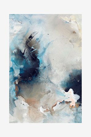 Malerifabrikken - Juliste Still Water 5 - Sininen - Julisteet - - Homeroom