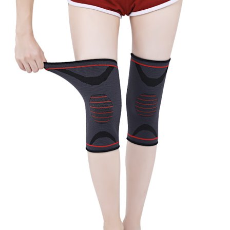 L-2ST Professionellt Knäskydd/Knästöd och Kompression för Män Kvinnor Sport/