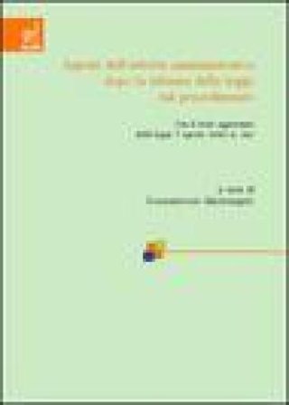 Aspetti dell'attività amministrativa dopo la riforma della Legge sul procedimento Donatantonio Mastrangelo