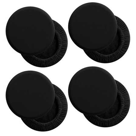 8 stk. runde barstolbetræk - Super bløde og vaskbare elastiske barstolbetræk til bar 12- [db]