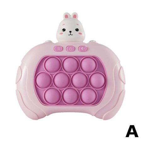 Pop It Spillemaskine Sød tegneserie Kanin And Legetøj Hurtigt Tryk Bubb