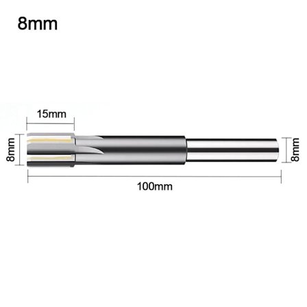 Koneen kalvimet Suora kalvin 8mm